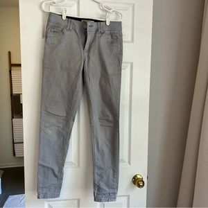Democracy light gray jeans, size 6